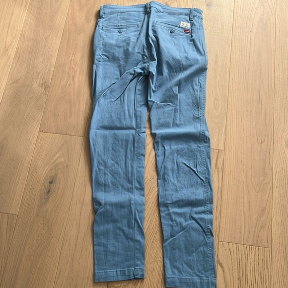Levi’s XX CHINOS Slim Taper Pants W31 L32 Blue - Picture 5 of 7